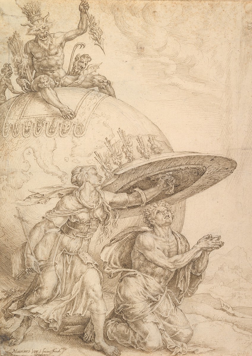 Man Protected by the Shield of Faith 1559