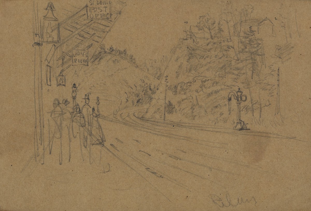 Saint Dennis Post office Baltimore County Maryland 1860 1865
