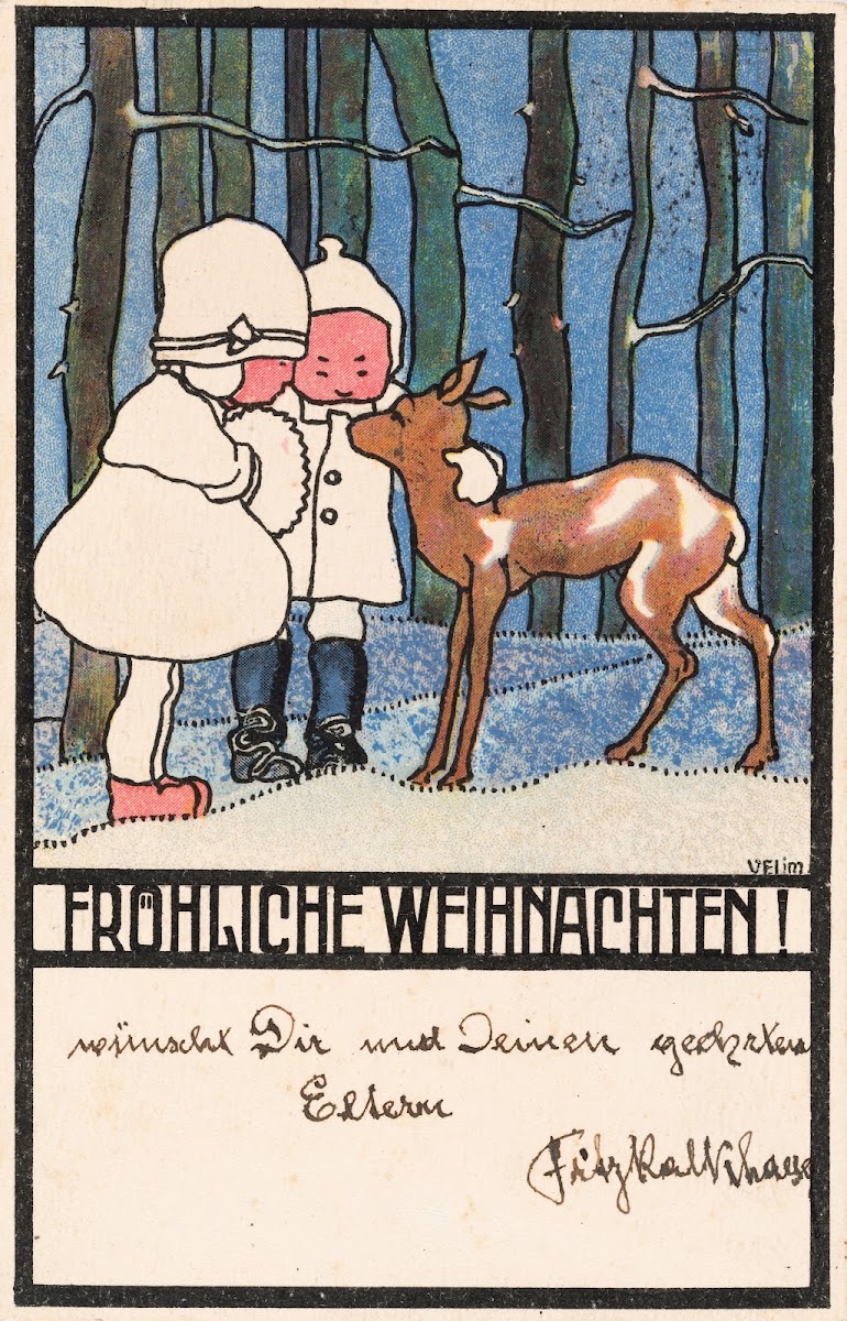 Nr 877 Neujahrskarte 1912