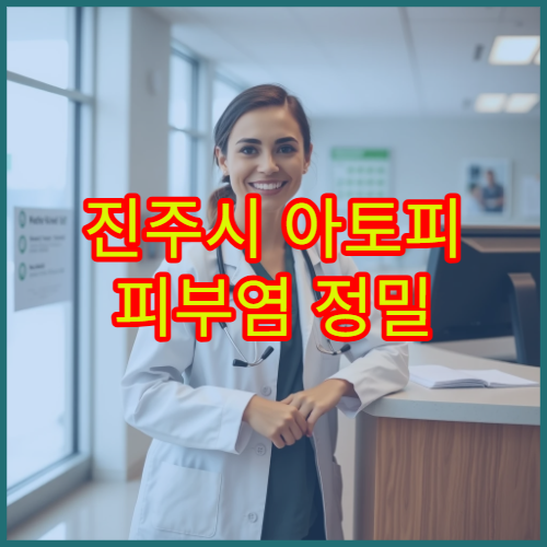 진주시 아토피 피부염 정밀 검사와 장기 치료 병원 정보