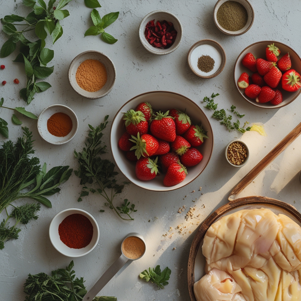 Ingredients for Best Fresh Strawberry Recipes for Every Season: Easy Homemade Treats