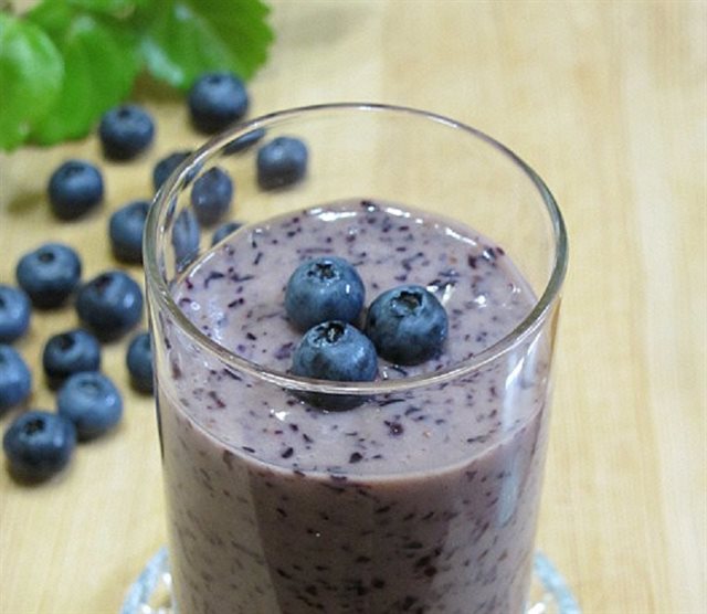 Sinh Tố Việt Quất Sữa Tươi