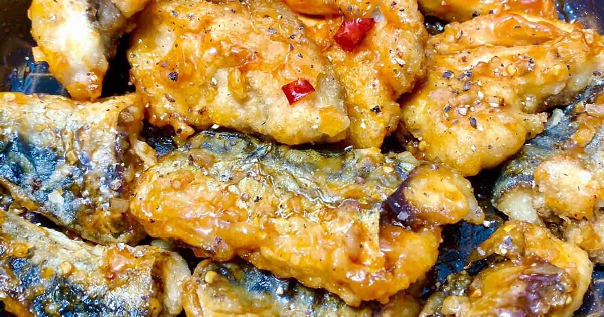 Cá Saba Rim Mắm Tỏi Ớt