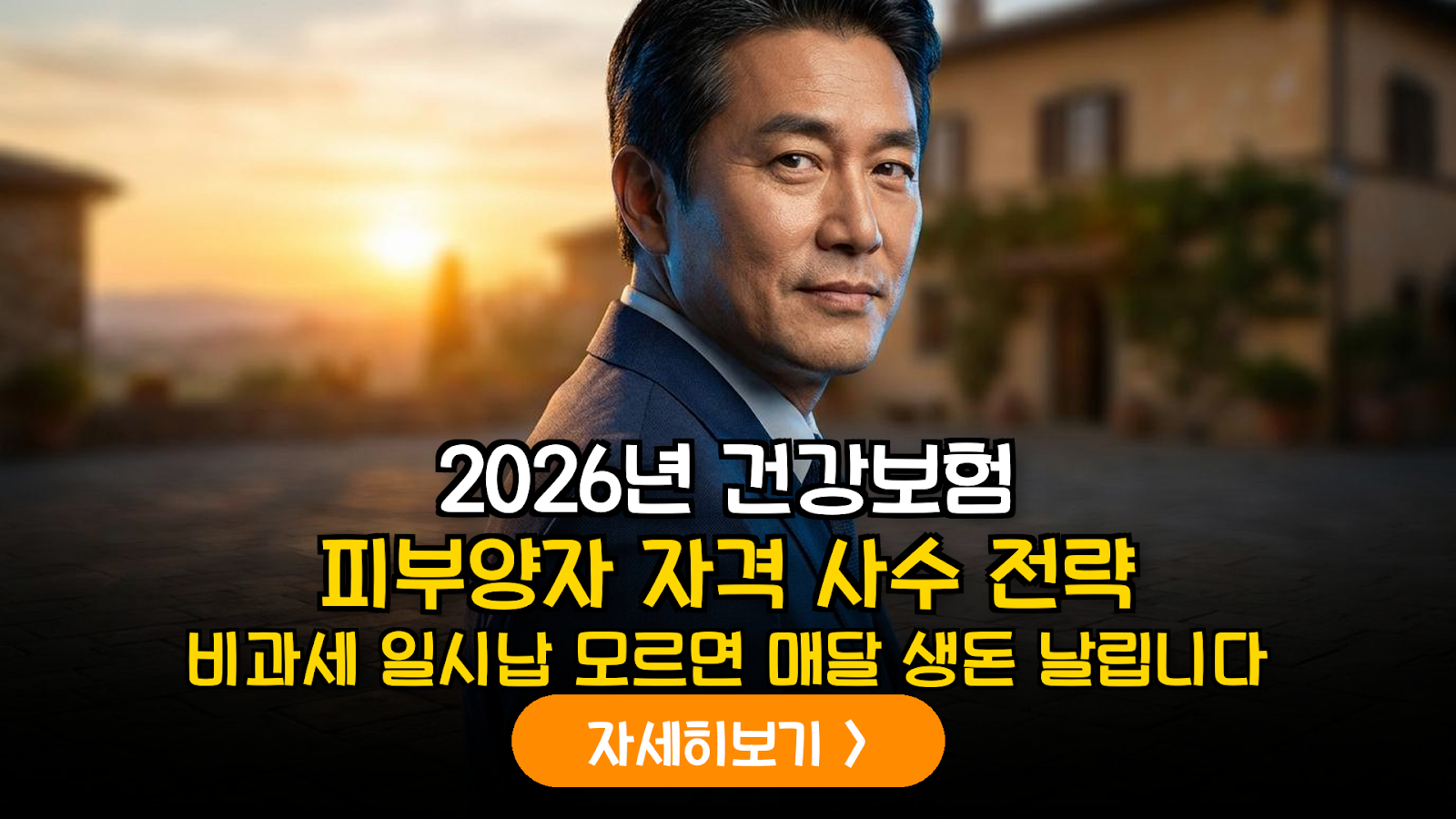 2026년 건강보험 피부양자 자격 유지 전략: 비과세 저축성 보험 일시납 한도 및 금융소득 배제 실무 가이드