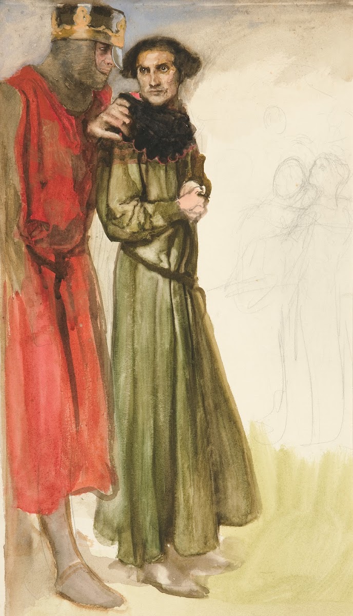 Unidentified Shakespeare scene twomen