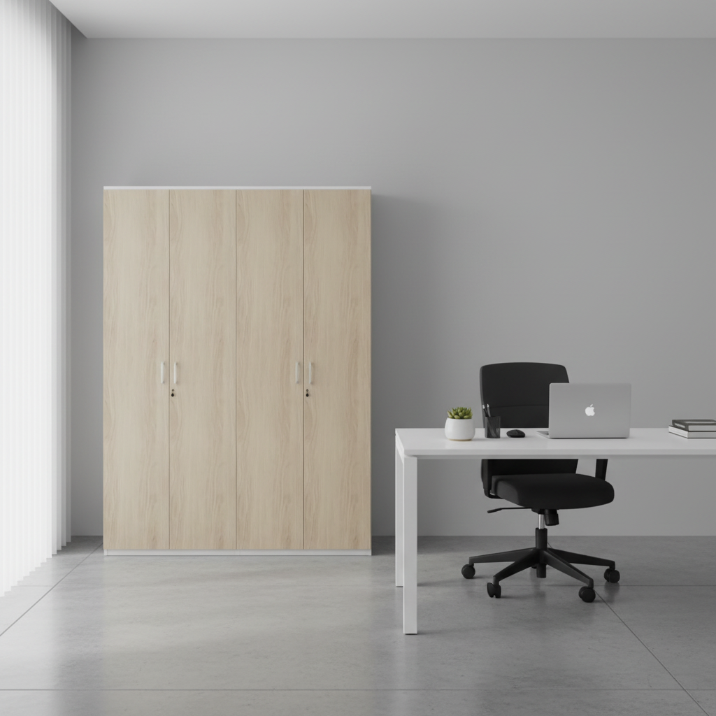 RADAR Color Full Height Four-Door Storage (File) Cabinet