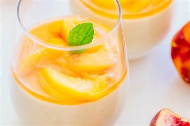 Mousse Đào Chua Ngọt