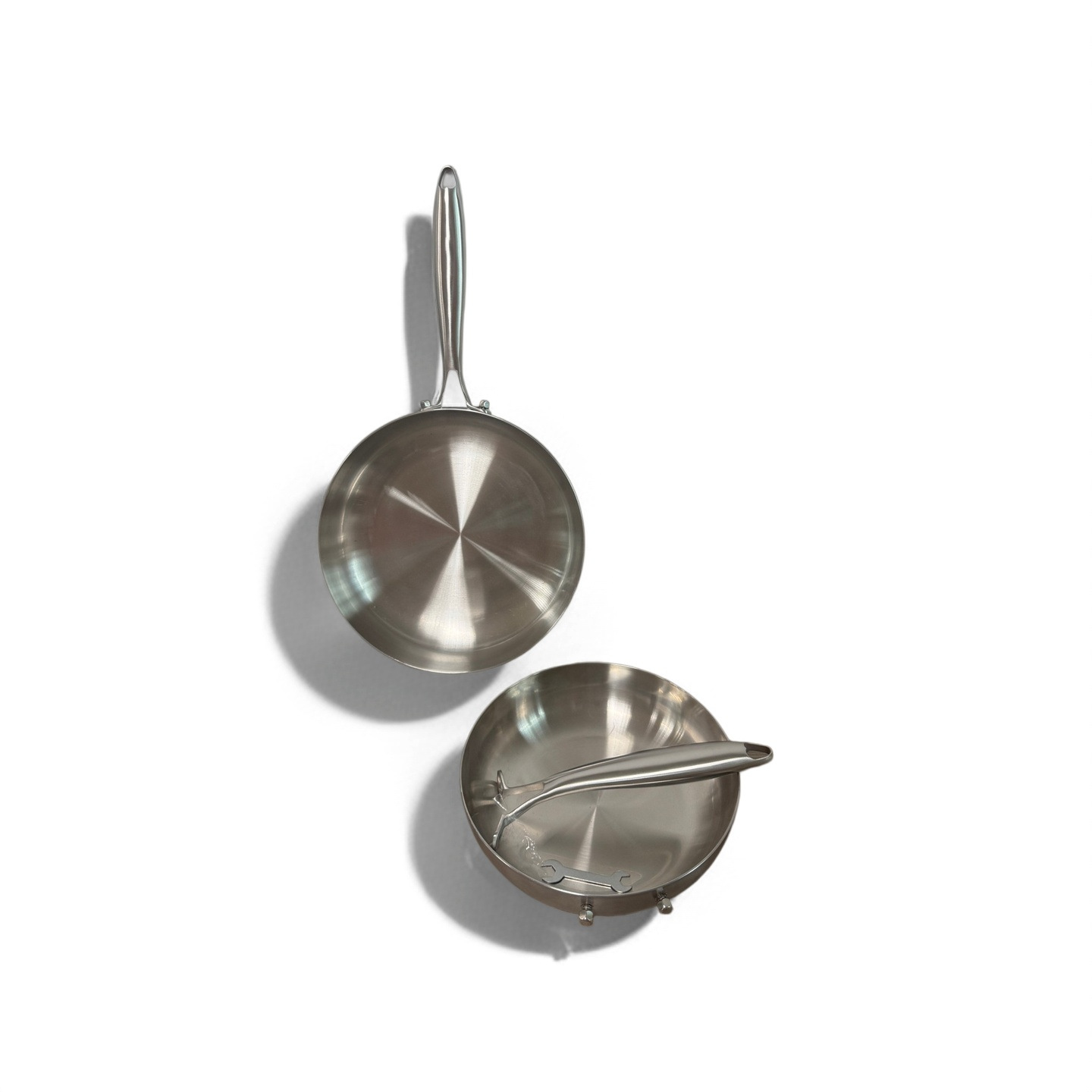 Bratpfanne, Titan-Aluminium, antihaftbeschichtet