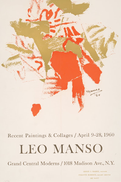 Leo Manso Recent Paintings And Collages 1960