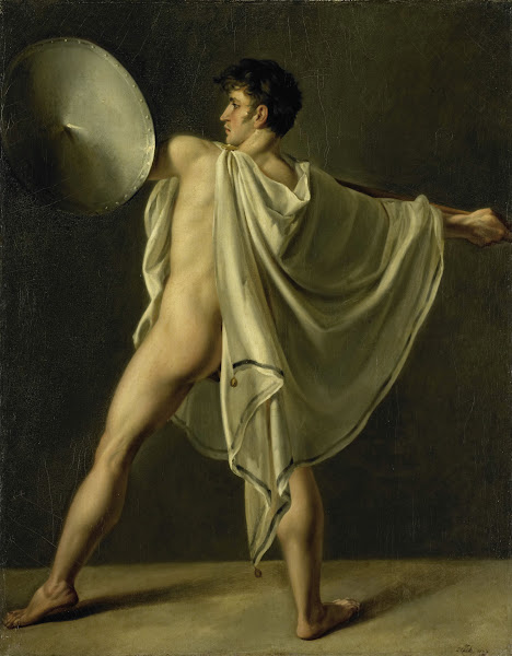 Warrior with Lance and Shield 1808