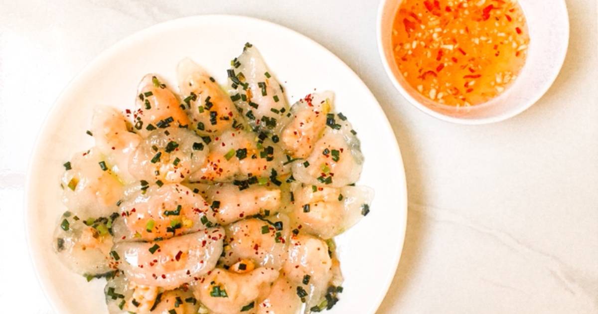 Bánh bột lọc trần nhân tôm