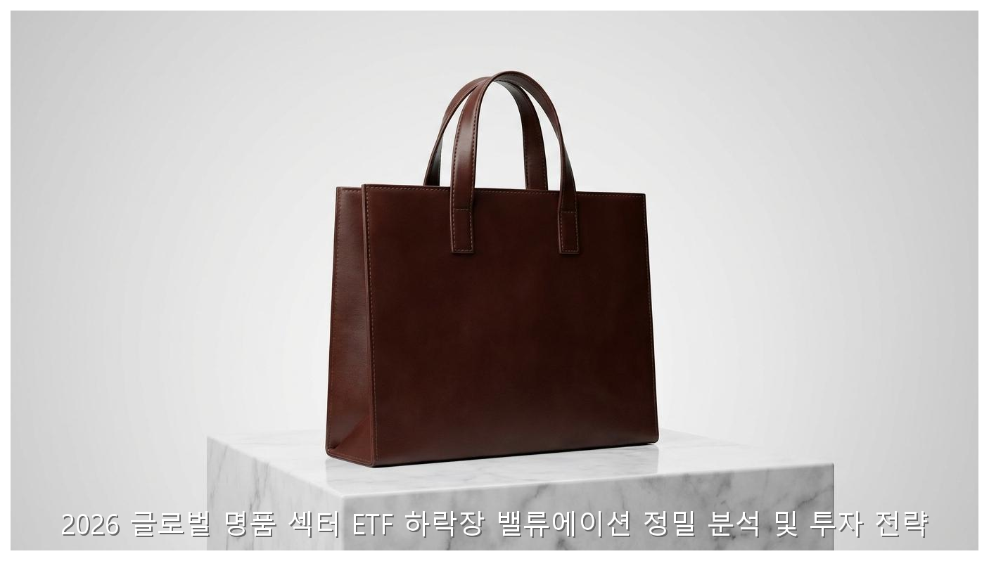2026 글로벌 명품 섹터 ETF 하락장 밸류에이션 정밀 분석 및 투자 전략 핵심 안내 및 분석 인포그래픽 (4)