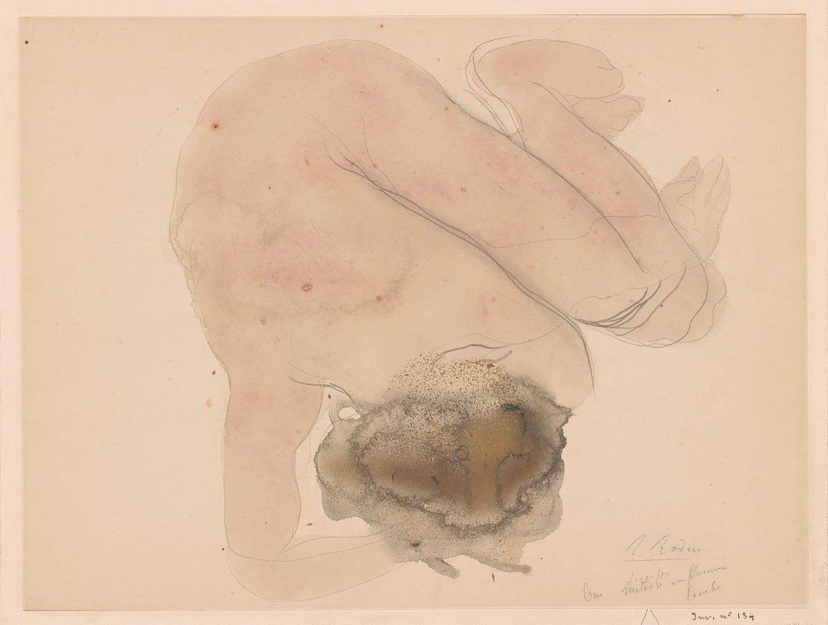 Lucifer Fallen Meteor in Flames ca 1898 1900