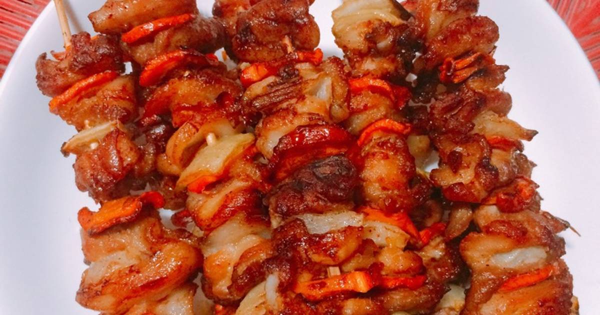 Thịt nướng rau củ