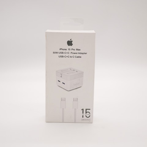 iphone usb-c charger 50w 2-ports