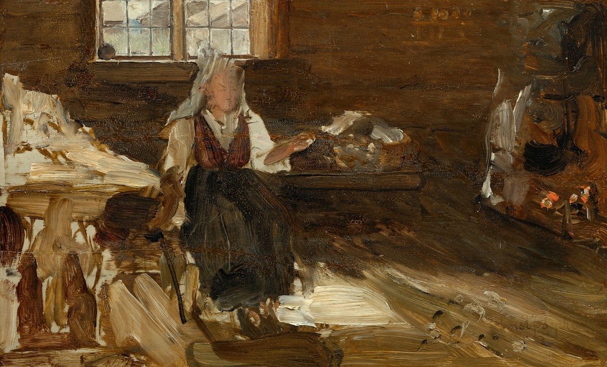 Spinning Spinnande Kulla 1873