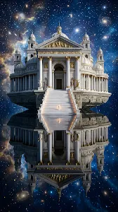 Blue and Gold Liquid Marble Fluid Art