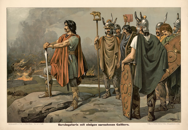 Vercingetorix with some distinguished Gauls 1906