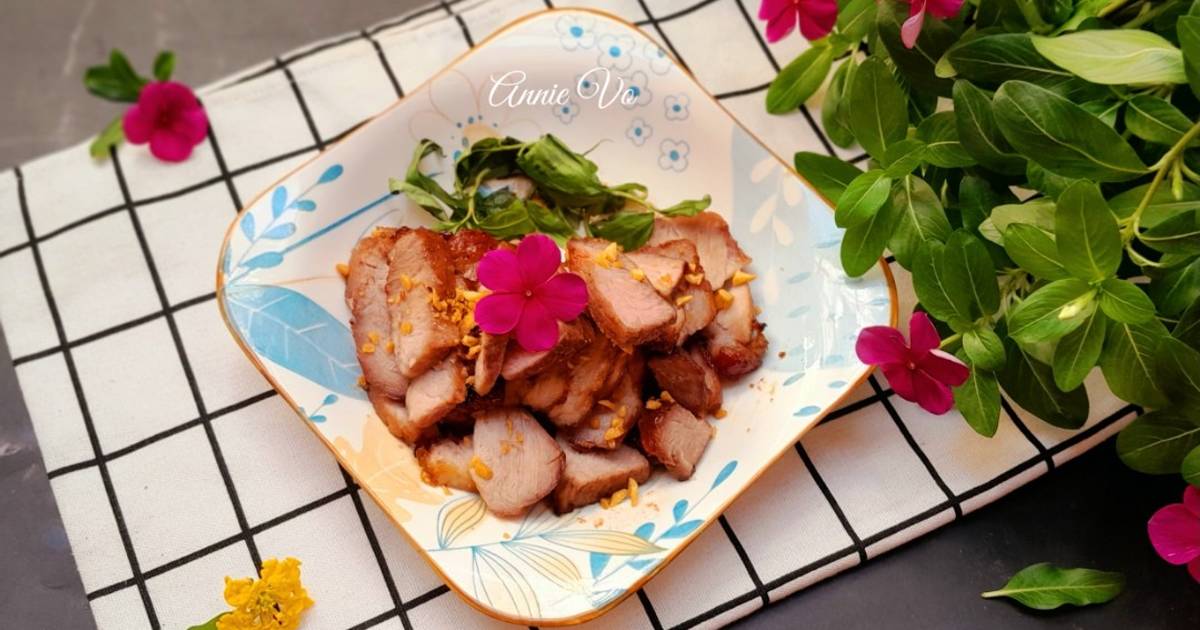 Thịt xá xíu đơn giản