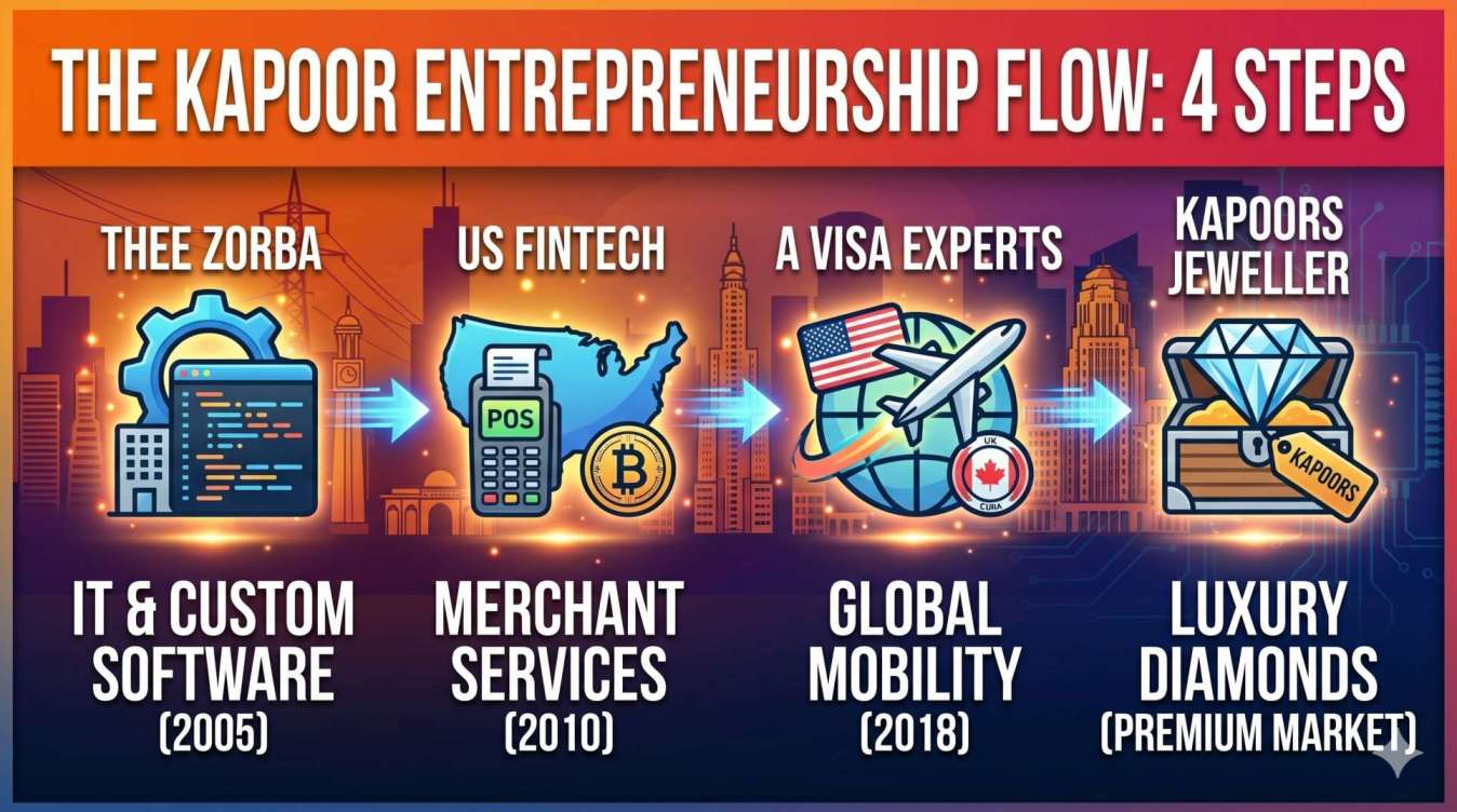 Inside the Portfolio of Kaveesh Kapoor: A Blueprint for Global Serial Entrepreneurship