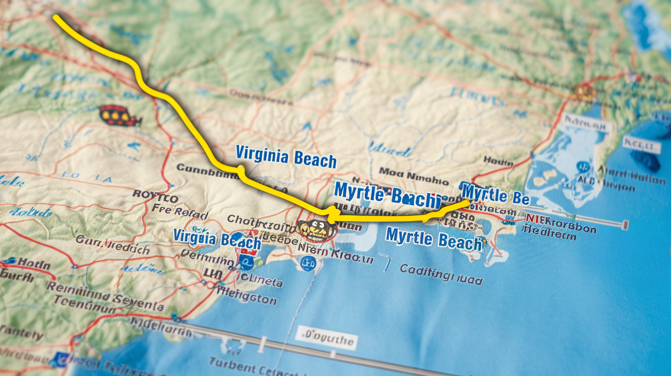 Distance from Virginia Beach to Myrtle Beach: Travel Guide