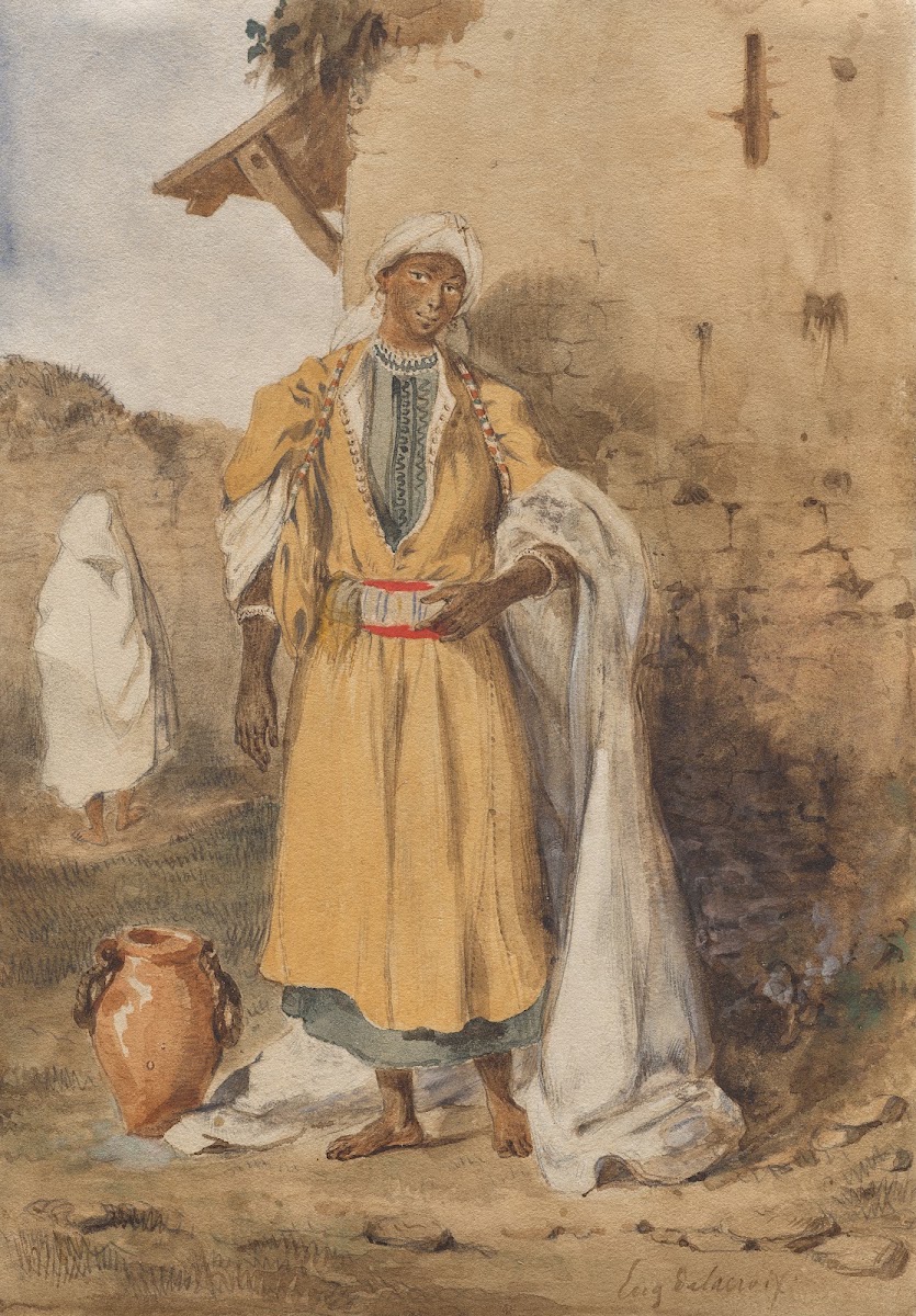 A Young Black Woman Fetching Water 1832