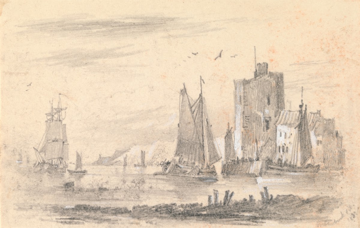 Harbor Scene 1832