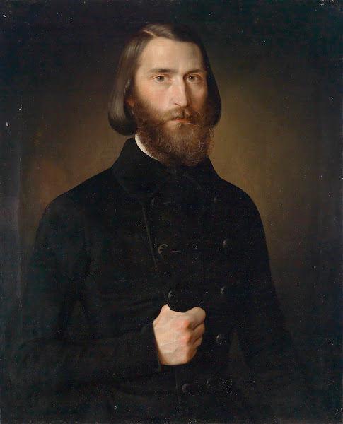 Bildnis Des Theologen Carl Scholl 1848