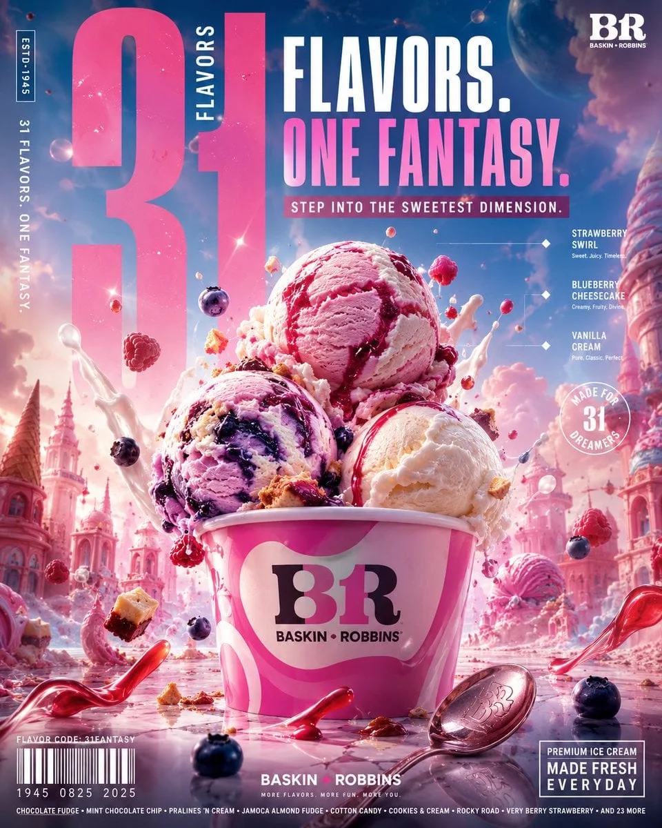 Baskin Robbins 31 sabores Uno