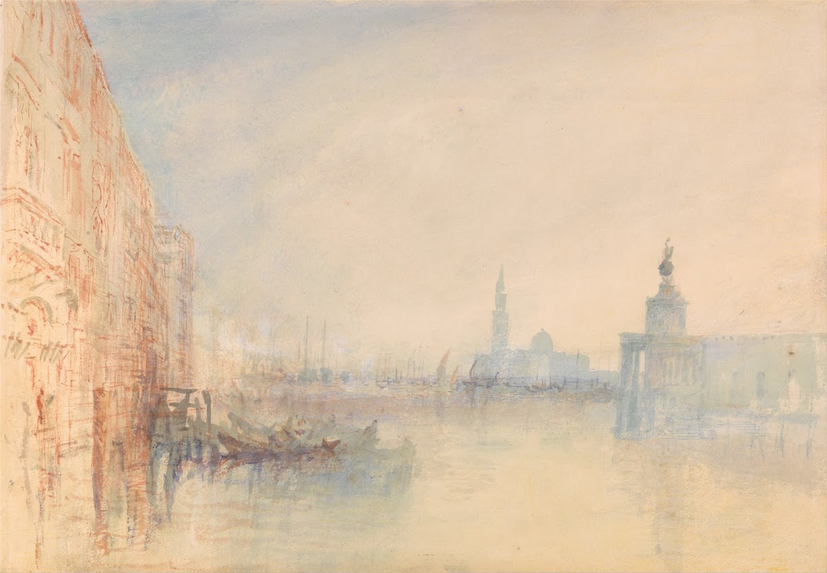 Venice The Mouth of the Grand Canal ca 1840