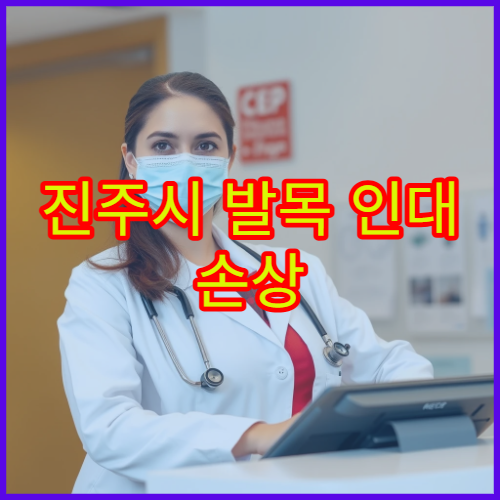 진주시 발목 인대 손상 진단과 재활 치료 과정 안내 병원