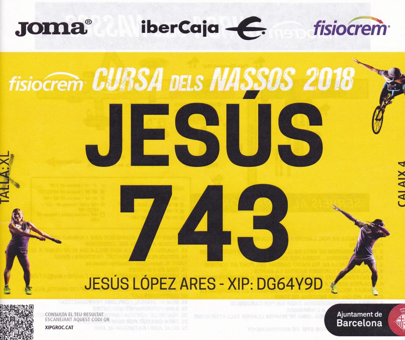 Dorsal de Cursa Nassos