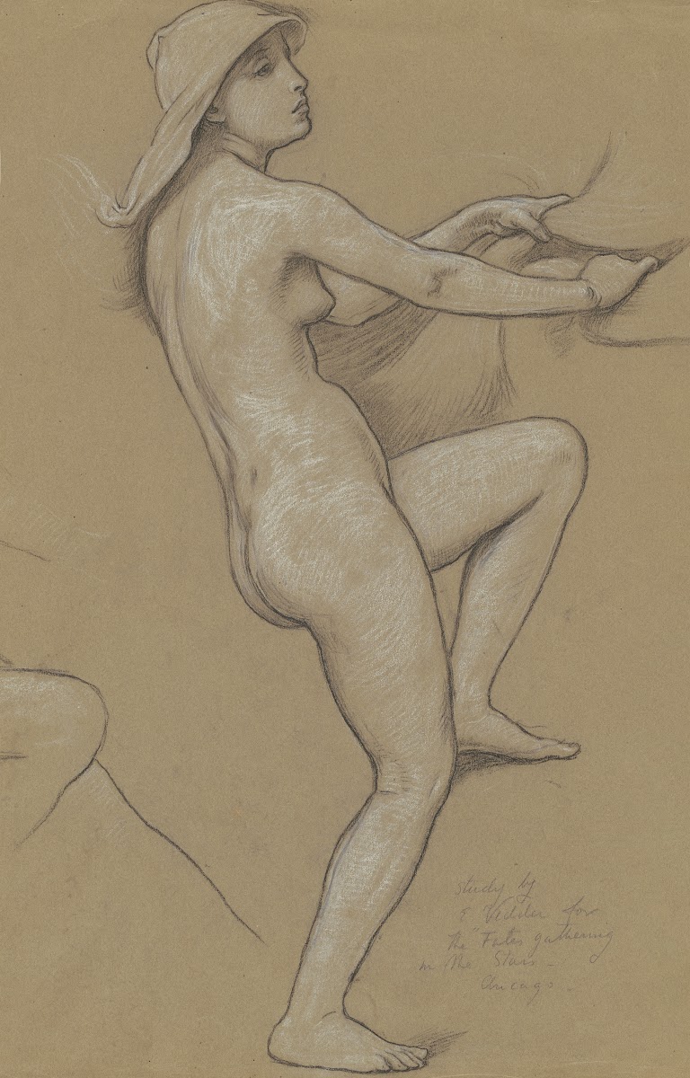 Study for The Fates Gathering in the Stars II c 1884 1887