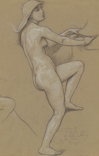 Study for The Fates Gathering in the Stars II c 1884 1887