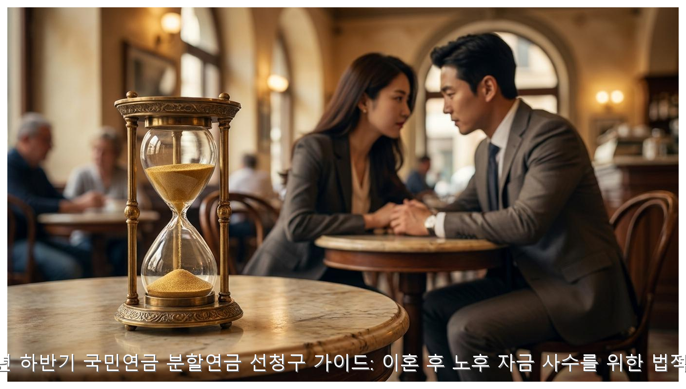 2026년 국민연금 분할연금 선청구 전략: 이혼 후 노후 자금을 지키는 3가지 핵심 핵심 안내 및 분석 인포그래픽 (5)