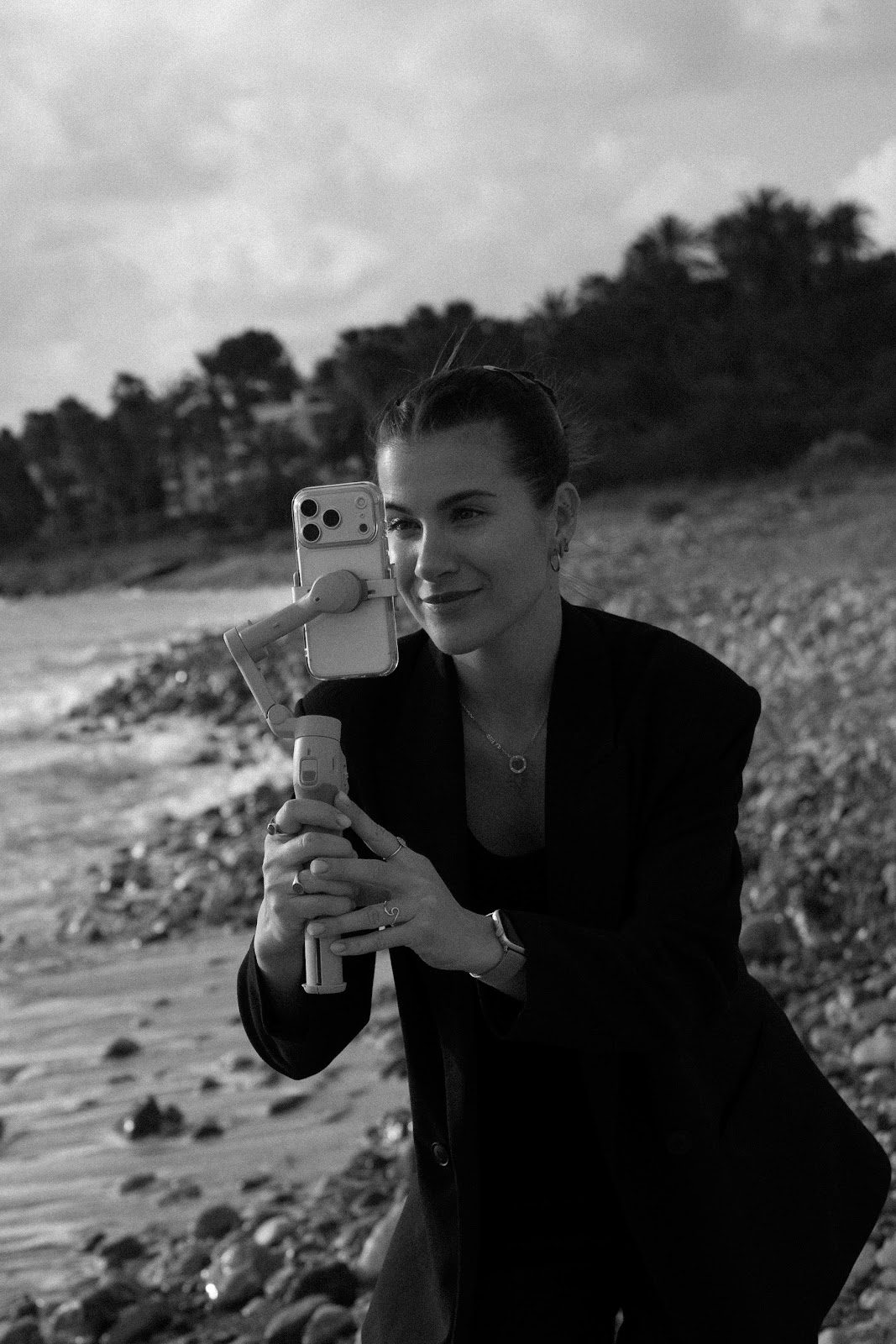 Behind the scenes wedding content creation in Cyprus