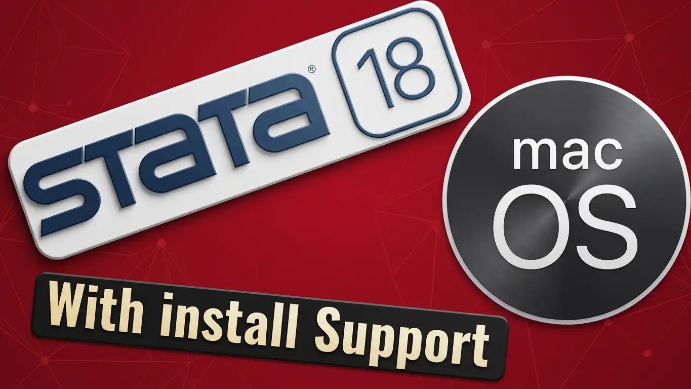 Stata 18 Download & Installation Guide | macOS Tahoe & Windows 11 app thumbnail