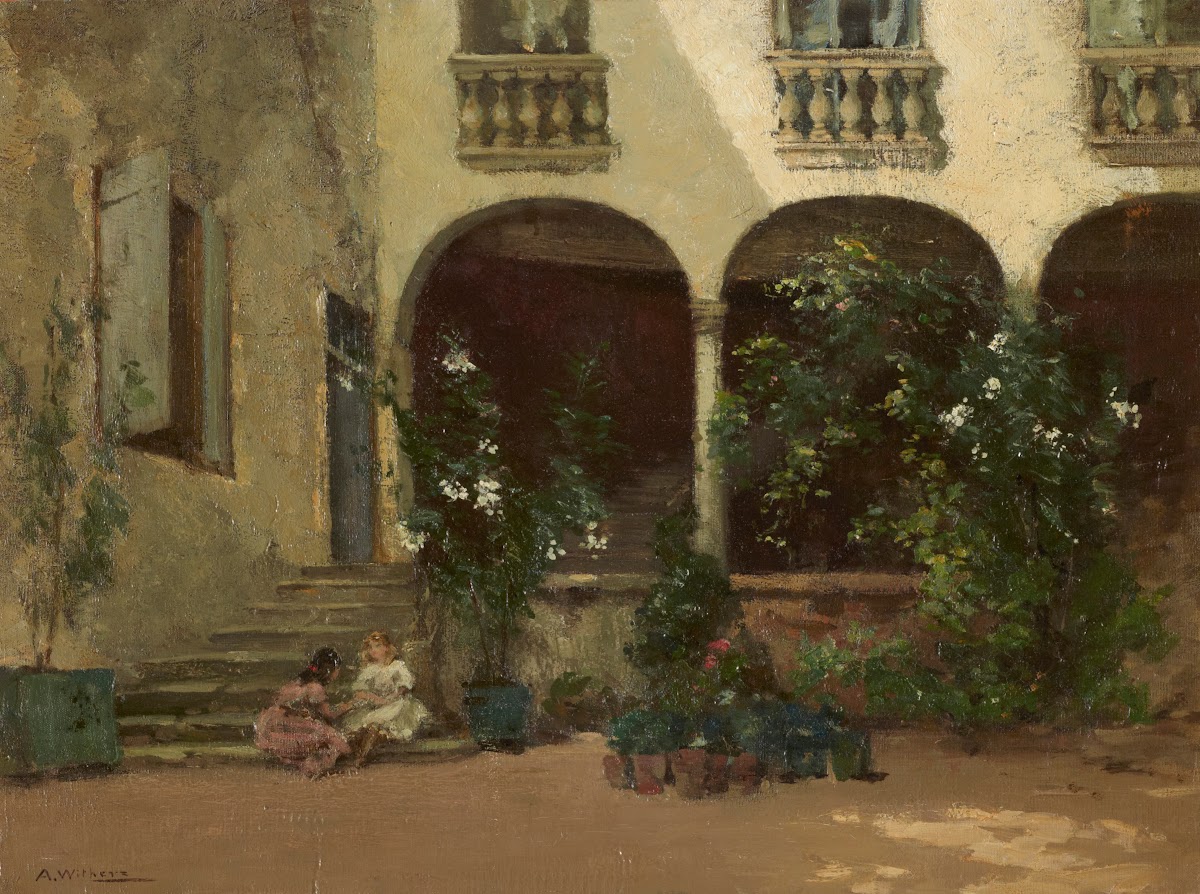 The court of the Oleanders 19th century
