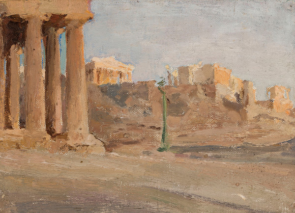Athens  Acropolis From the journey to Greece 1905