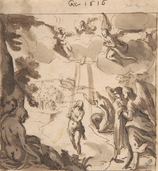 The Baptism Of Christ Late 16thearly 17th Century