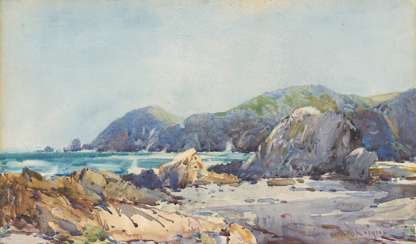 Kaikoura coast 1910