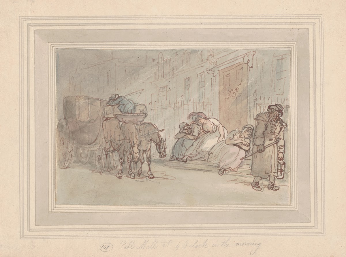 Pall Mall at 4 oclock in the morning ca 17801825