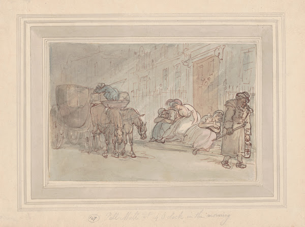 Pall Mall at 4 oclock in the morning ca 17801825