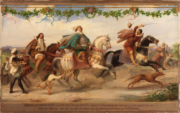 Triumph des Königs Wein 7 Bild after 1850