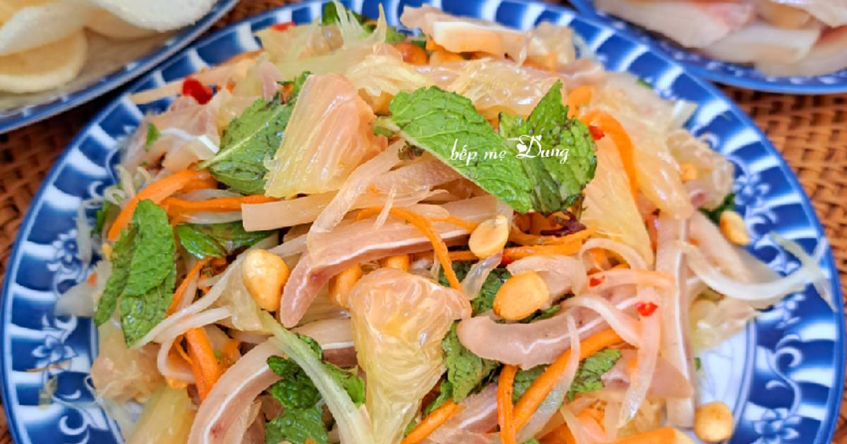 Gỏi bưởi tai heo