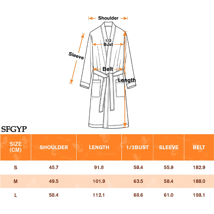 AOP SFG Bathrobe