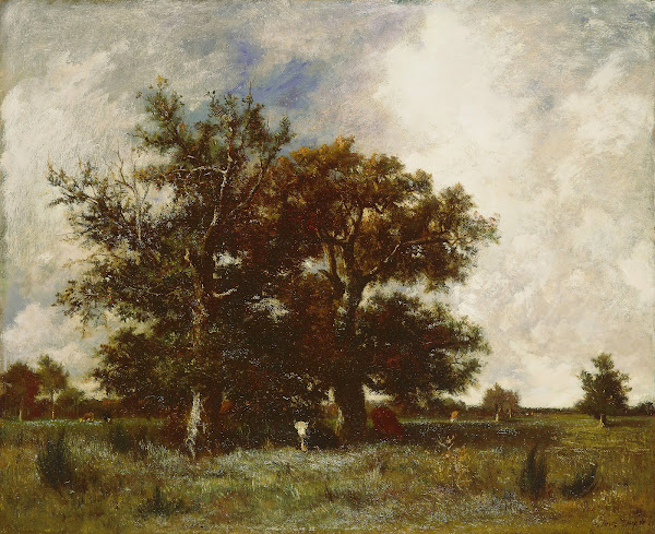 Fontainebleau Oaks c 1840