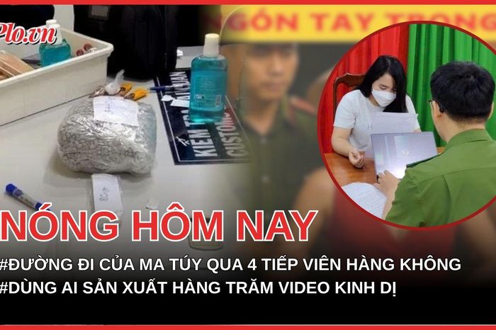 Đường đi của ma túy từ Pháp về Việt Nam qua 4 tiếp viên hàng không; Bị xử phạt vì dùng AI sản xuất hàng trăm video kinh dị - Báo Pháp Luật TP.HCM