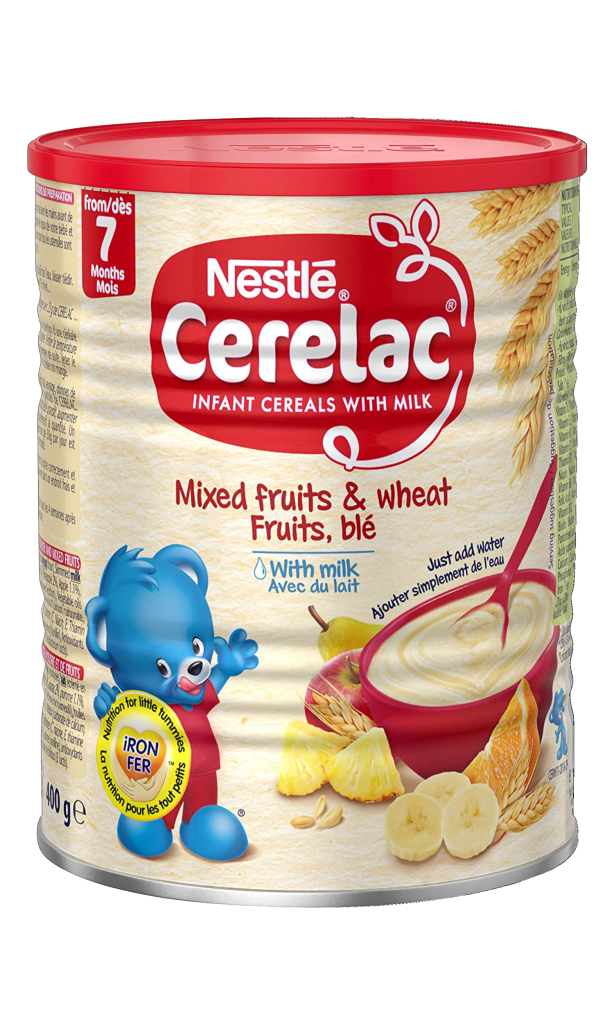 NESTLE CELERAC - INFANT CEREAL - MIXED FRUIT & WHEAT FRUITS