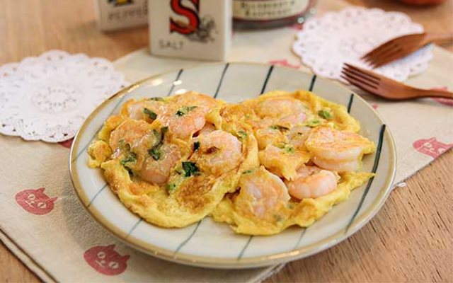 Tôm Chiên Với Trứng